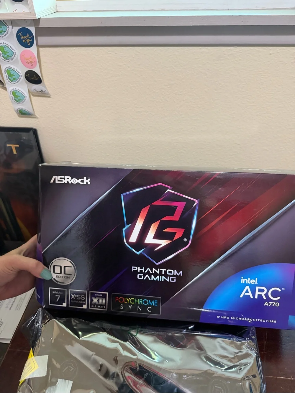 ASRock Intel Arc A770 Phantom Gaming OC Edition 16 GB GDDR6 Graphics Card